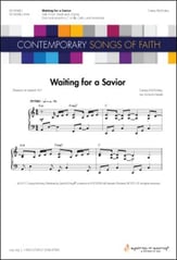 Waiting for a Savior SAB choral sheet music cover